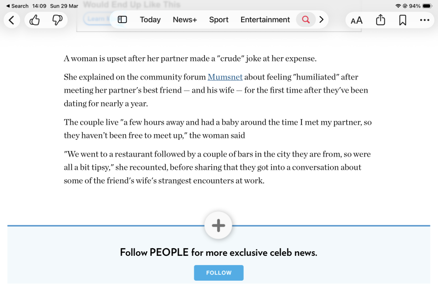 Why was I published on Facebook!