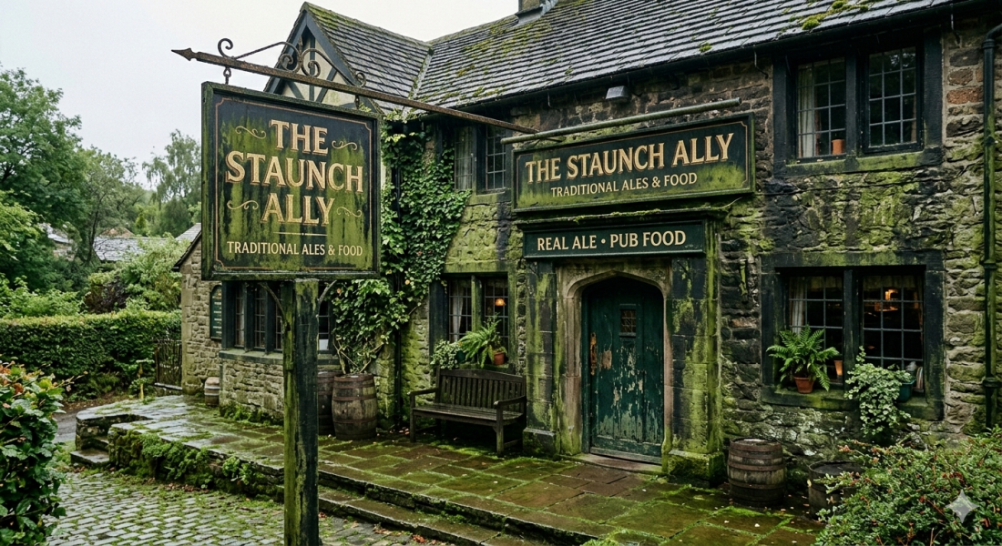 The Bluestocking Inn, cocktails and cocoa and all