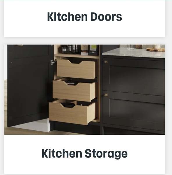 Using kitchen drawer units in a bedroom instead of standard furniture?