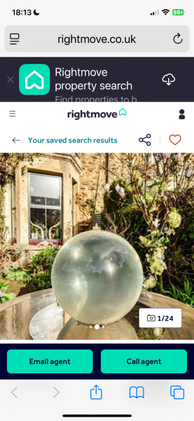 Today's contender for strangest estate agent picture is ...