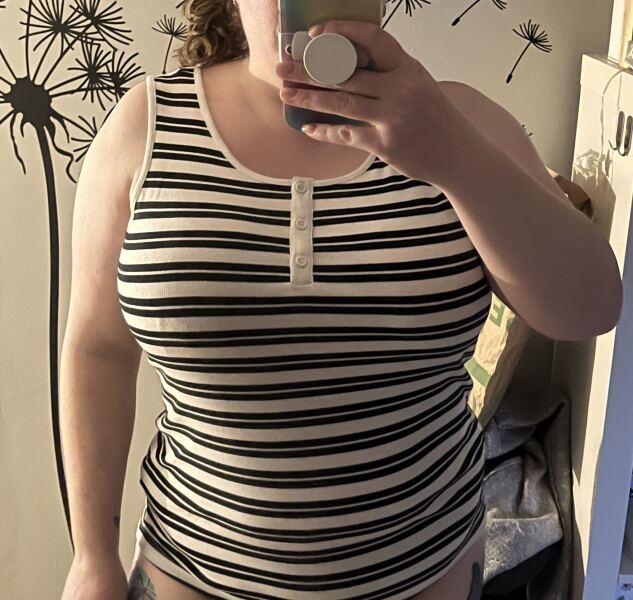 Vest tops, a challenge