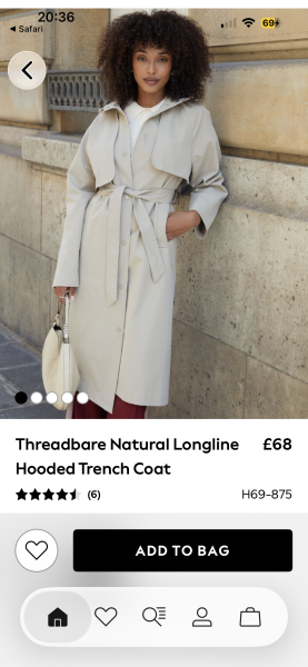 Waterproof Raincoat with hood - but cute!