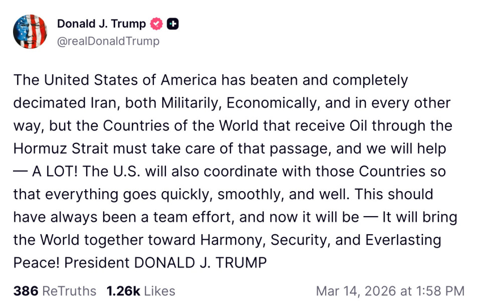 "War, huh, good God, what is it good for? Absolutely nothing!" - Trump Thread #157