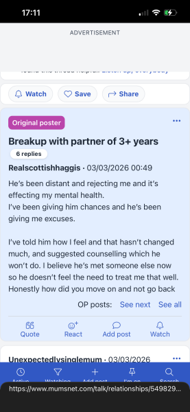 Disgusted by man I’m seeing