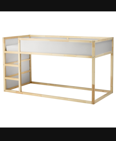 3 year old and 10 month old in bunk beds?