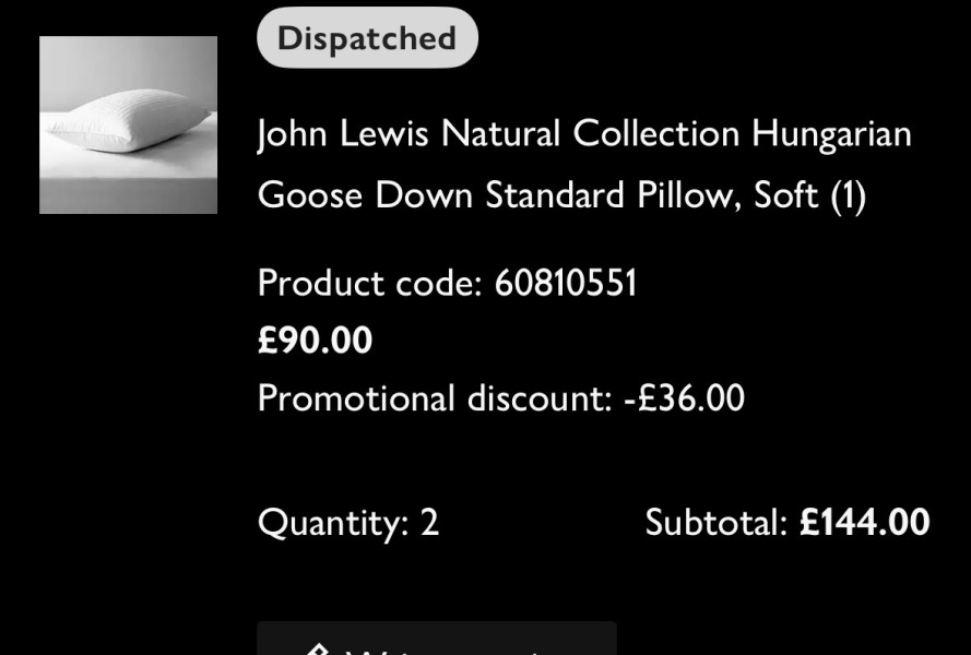 Pillow, pillows, PILLOWS!