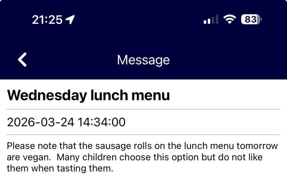 Take it off the menu??