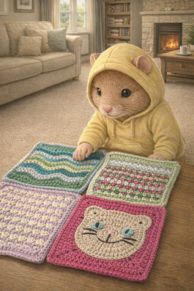 Woolly Hugs. A blanket for lovely wafflenose who has tragically lost her daughter. Can you help us please?