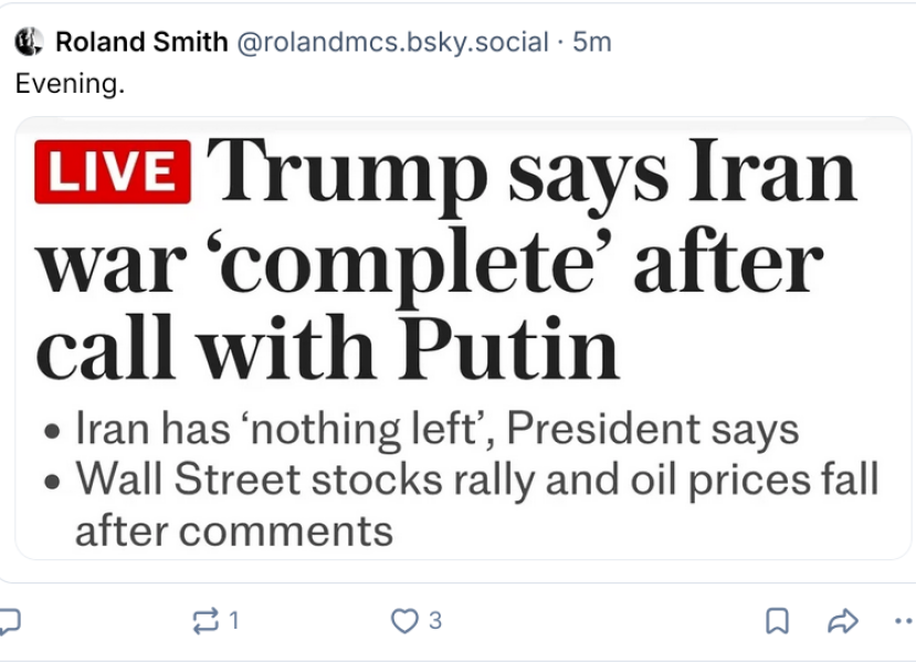 "War, huh, good God, what is it good for? Absolutely nothing!" - Trump Thread #157