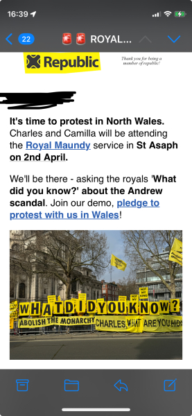 How does the monarchy need to change after Andrew?
