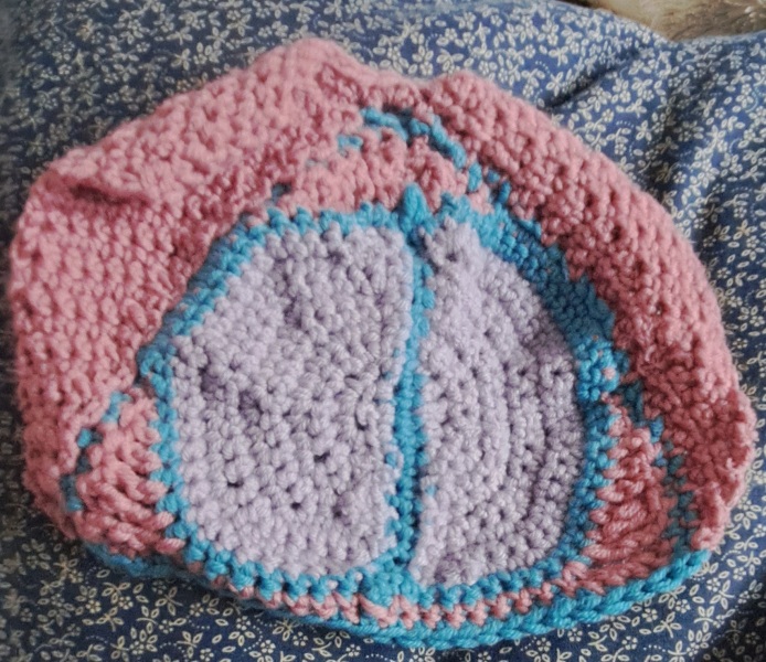 Woolly Hugs. A blanket for lovely wafflenose who has tragically lost her daughter. Can you help us please?