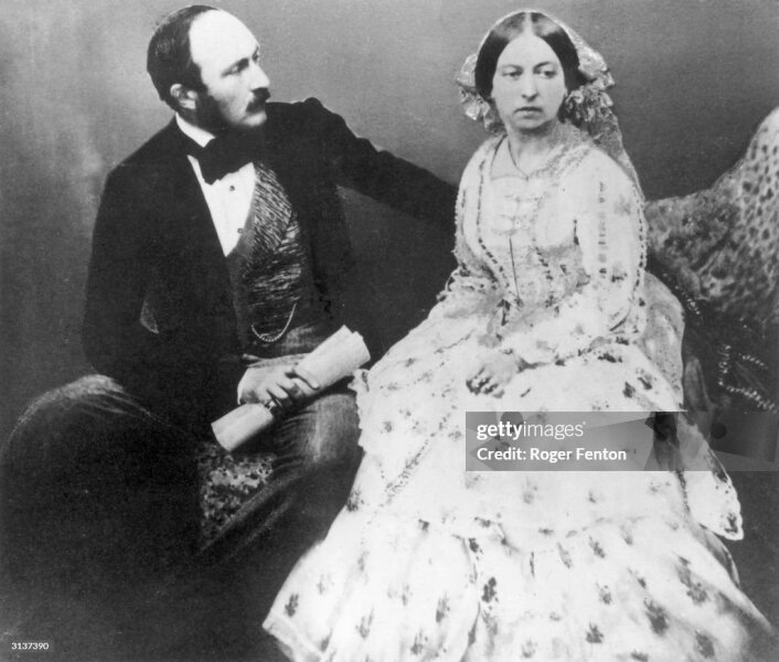 Am I the only one who doesn't see much resemblance between Beatrice and Queen Victoria? (Pictures attached)