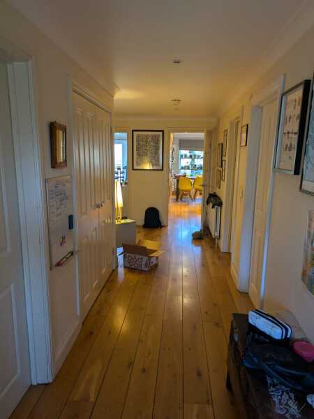 Please help me redecorate my dingy hallway