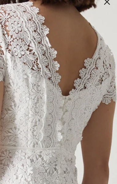 Simple wedding dress alteration..?