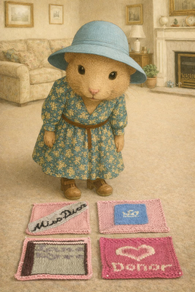 Woolly Hugs. A blanket for lovely wafflenose who has tragically lost her daughter. Can you help us please?