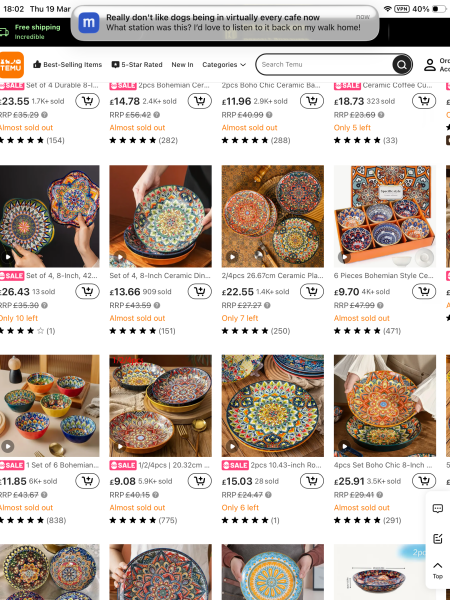 Beautiful pasta bowls