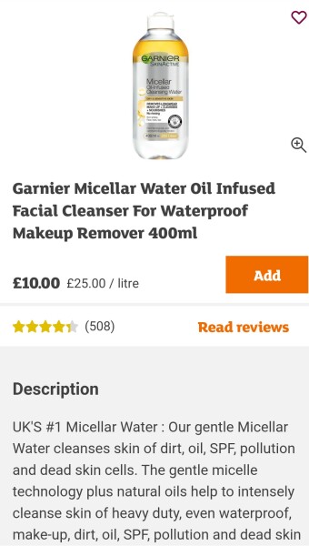 Wipe on (not wash off) face cleanser?