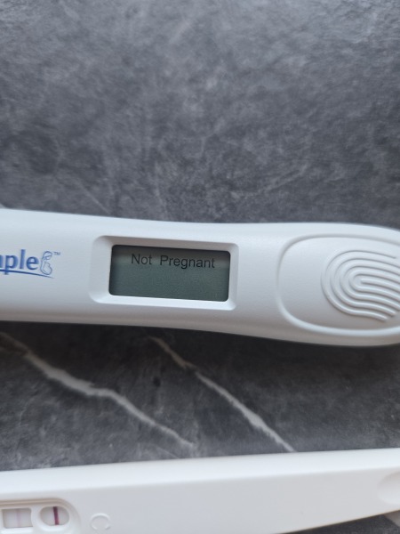 First digital pregnant second digital not pregnant but stick tests still positive