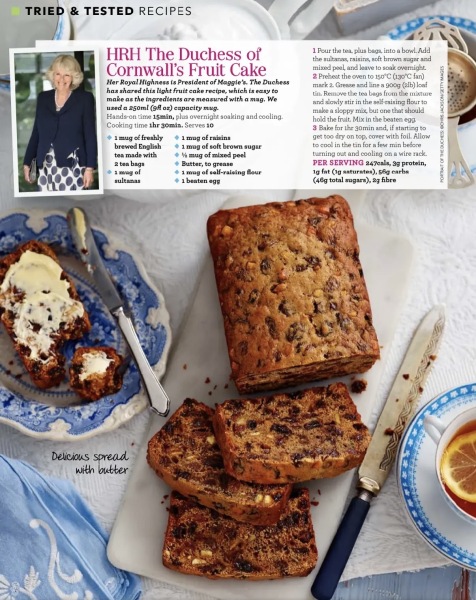 Does anyone have the Camilla Tea Loaf recipe