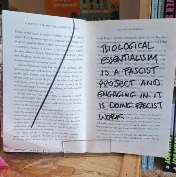 Trans-owned bookshop invites customers to vandalise JK Rowling's Harry Potter novels