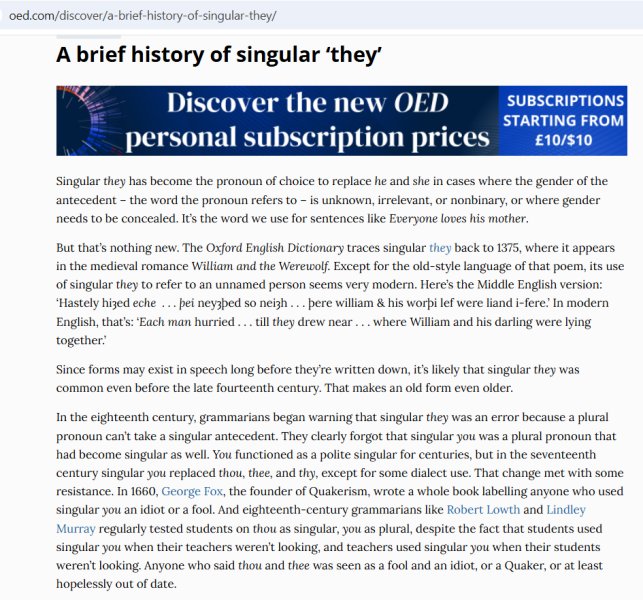 They know at work that I am a woman, so why this?