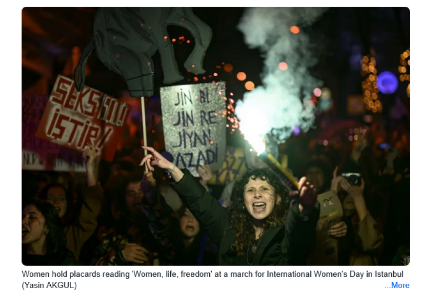 Rival marches hit Madrid and Barcelona as trans row splits feminist movement on International Women’s Day