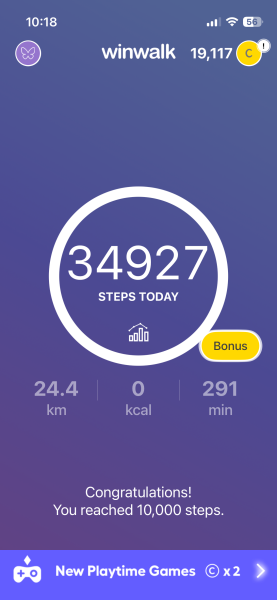 March - 10k a day Club