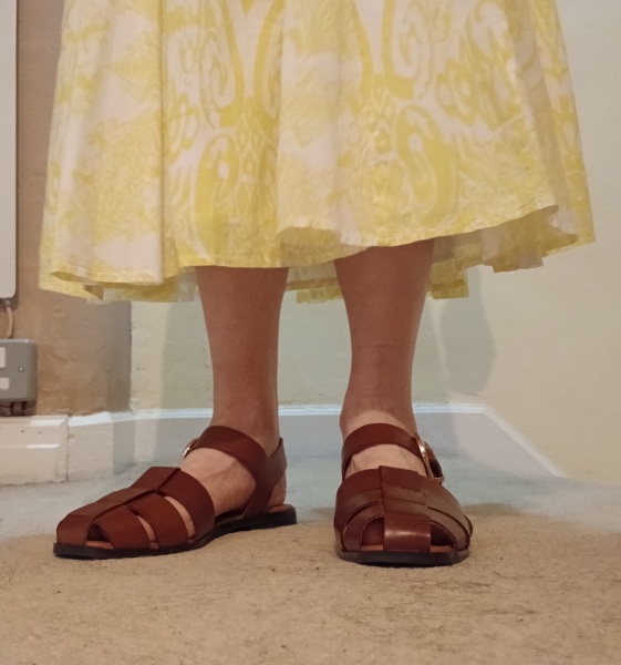 What do you think of these sandals?