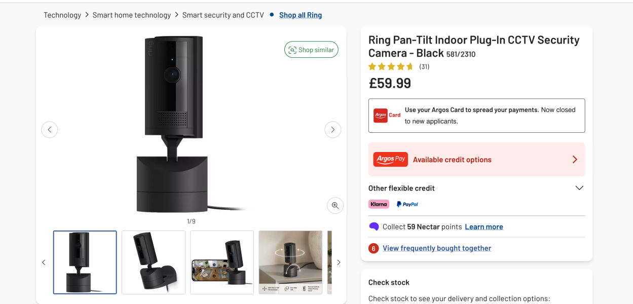 does anyone have this ring camera?