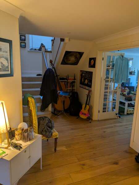 Please help me redecorate my dingy hallway