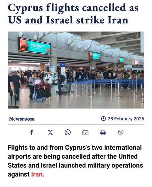 Gonna have to cancel our holiday to Cyprus aren’t we