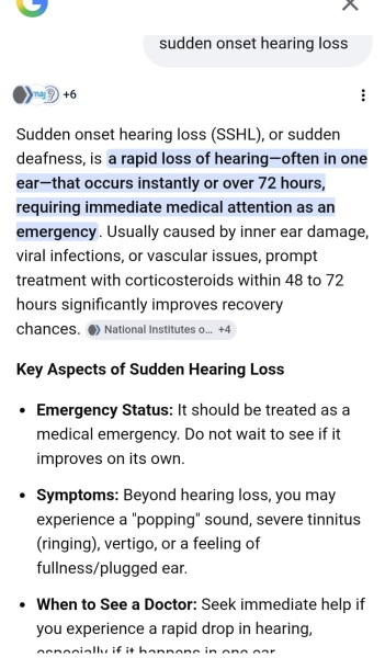 Am I stupid to worry about my loss of hearing?