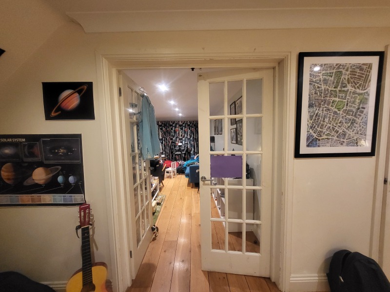 Please help me redecorate my dingy hallway