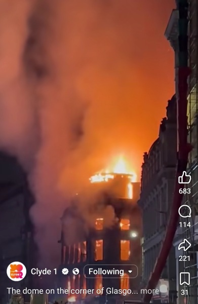 Glasgow Central is on Fire!