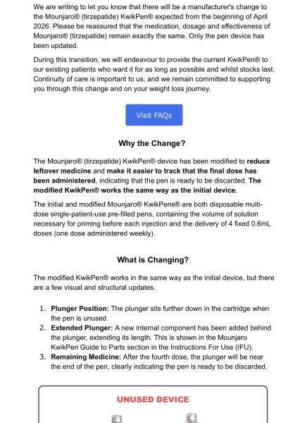 WLI - End of the golden / bonus dose