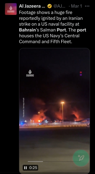 US strikes Iran