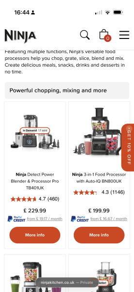 Ninja food processor - anyone rate them?