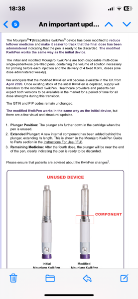 Has someone had a new 'no bonus dose pen' or not?