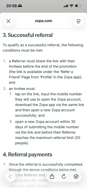 Zopa referral thread, free £5 for opening