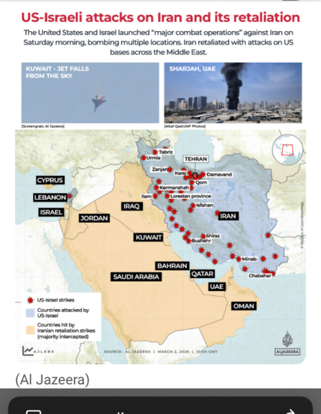 US strikes Iran