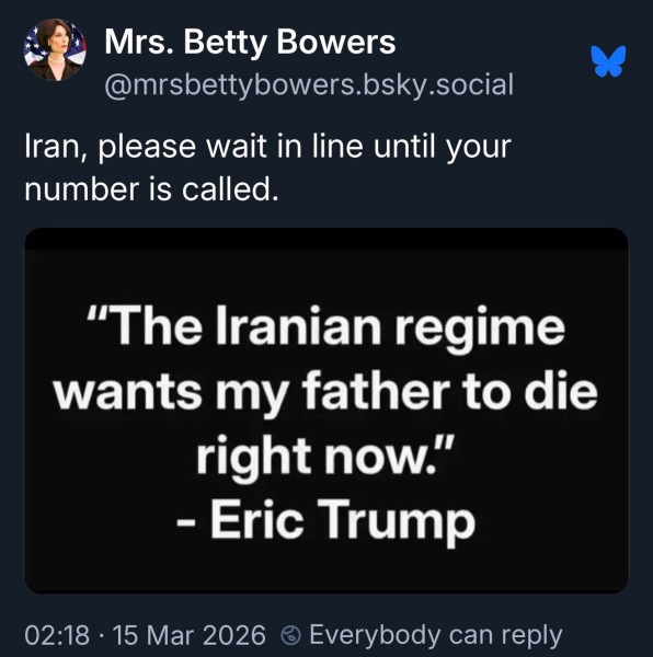 "War, huh, good God, what is it good for? Absolutely nothing!" - Trump Thread #157