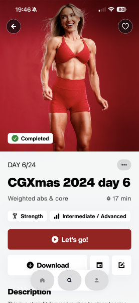 Caroline Girvan 2026- sore but still scrolling.