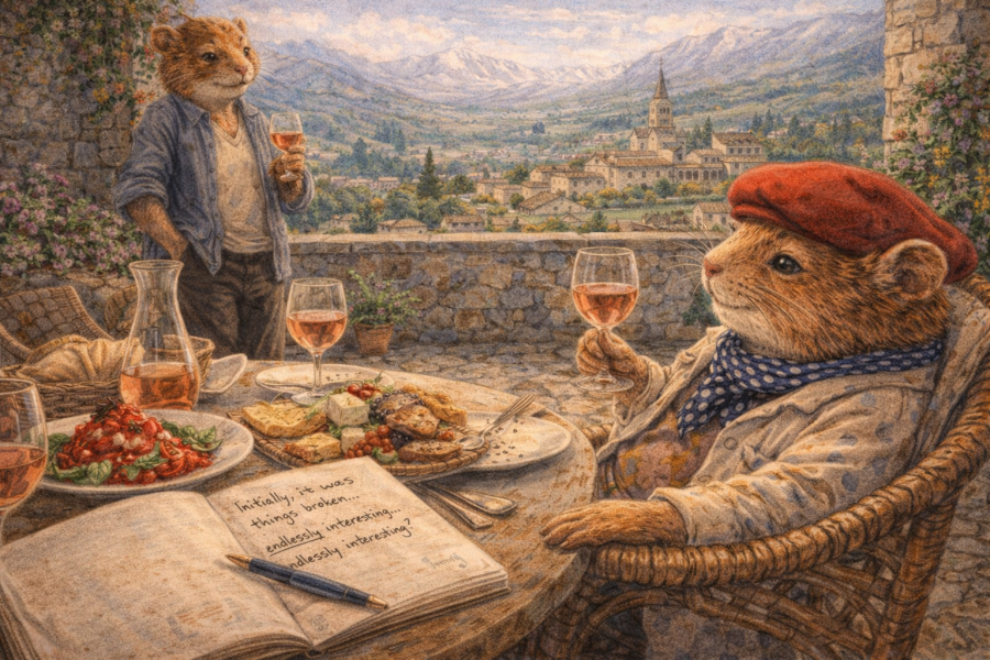 The Bluestocking  women's Pub- spring is sprunging and MN's name generator can do one!