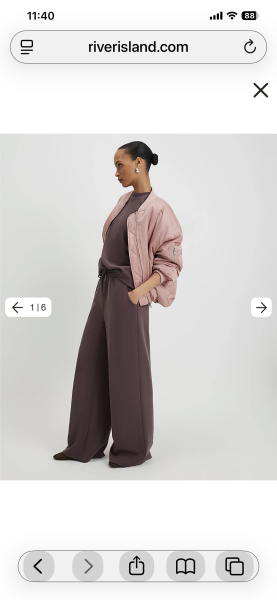 H&M wide legged joggers as an alternative to jeans?