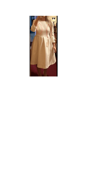 Does you think this dress looks ok fit-wise?