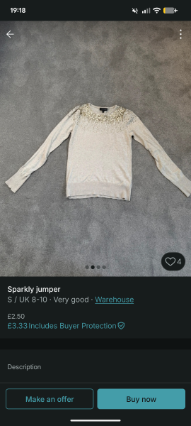 Does anyone remember the Warehouse sparkle sweaters?