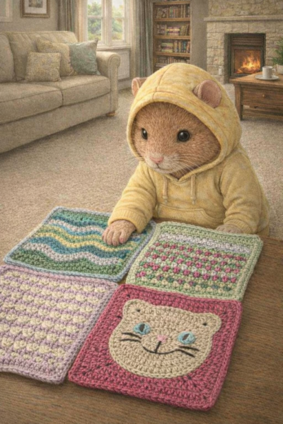 Woolly Hugs. A blanket for lovely wafflenose who has tragically lost her daughter. Can you help us please?