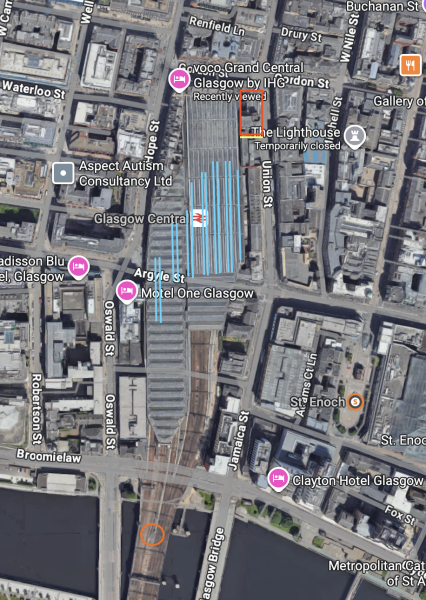 Glasgow Central is on Fire!
