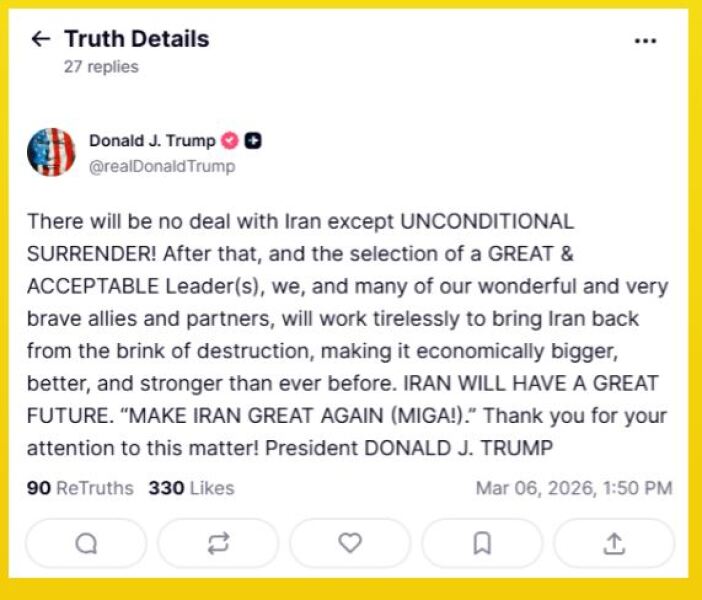 Beware the Ides of March - Trump Thread #156