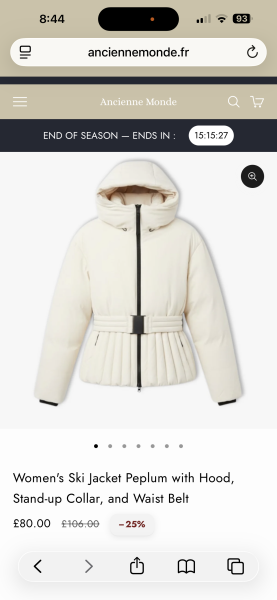 Ski jacket